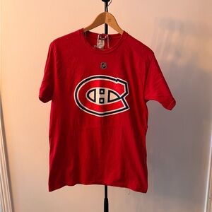 BRENDAN GALLAGHER #11 FANATICS RED T SHIRT MEN